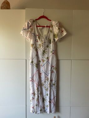 Reformation Linen Midi dress